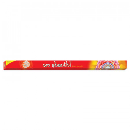 Om Shanthi 19" Long Agarbatti ( Pack of 10 )