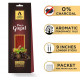 The Aroma Factory Wood Incense Sticks for Pooja Chandan, Gugal, Loban, Mogra Agarbatti Packet (6 cm x 8 cm x 26 cm, Pack of 4 x 30)