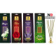 The Aroma Factory Wood Fragrance Incense Sticks Chandan Sandal, Citronella, Pineapple, Lavender Agarbatti (6 cm x 8 cm x 26 cm, Pack of 4 x 30)