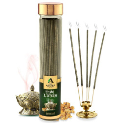 The Aroma Factory Shahi Loban Incense Sticks Agarbatti (Pure & Natural, Low Smoke Masala Fragrance,Bottle Pack of 100)