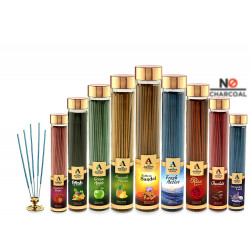The Aroma Factory Super Saver Combo Natural Incense Sticks Agarbatti (Mogra, White Sage, Kewda, Attar, Sandal Chandan, Lavender, Gugal) (Bottle Packs of 12 x 100)