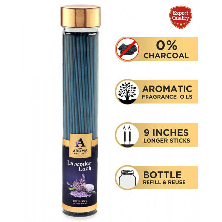 The Aroma Factory Super Saver Combo Natural Incense Sticks Agarbatti (Mogra, White Sage, Kewda, Attar, Sandal Chandan, Lavender, Gugal) (Bottle Packs of 12 x 100)