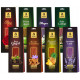 The Aroma Factory Precious Assorted and Masala Incense Stick Chandan Sandal, Rose, Loban, Gugal, Lavender, Mogra, Pineapple,Green Apple,Citronella (0% Charcoal) Agarbatti(Pack of 9 X 30 Sticks)