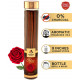 The Aroma Factory Rose Gulab Incense Sticks Agarbatti (No Charcoal, Low Smoke, Herbal Masala Bamboo, Red) Bottle Pack of 100