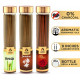 The Aroma Factory Agarbatti Combo Rose, Kweda, Jasmine Incense Sticks (Bottle Pack of 3 x 100)