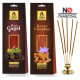 The Aroma Factory (0% Charcoal) Pure Gugal and Chandan Sandal Woods Incense Sticks Agarbatti, 2 Packets x 30 Sticks Each