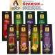 The Aroma Factory (0% Charcoal) Pure Gugal and Chandan Sandal Woods Incense Sticks Agarbatti, 2 Packets x 30 Sticks Each