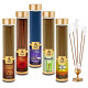 The Aroma Factory Lavender, Sandalwood, Attar Jannat, Patchouli & Kewda Incense Stick Agarbatti (Zero Charcoal & 100% Herbal) Bottle Pack of 5 x 100